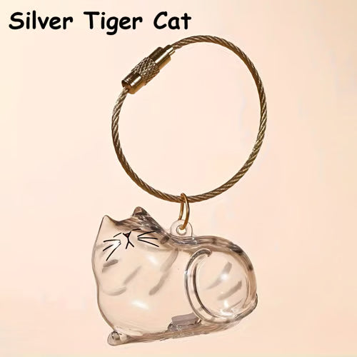 🐾Pet Hair Memorial Capsule Keychain