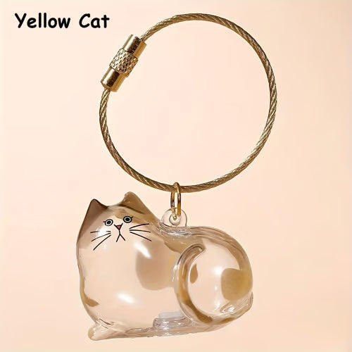 🐾Pet Hair Memorial Capsule Keychain