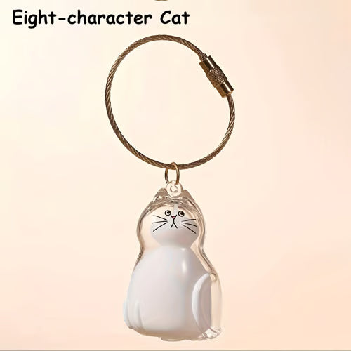 🐾Pet Hair Memorial Capsule Keychain