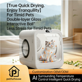 PET DRYING BOX, AUTOMATIC CAT HAIR DRYER, HOUSEHOLD GROOMING AND DRYING DEVICE, WARM AIR BLOWER.