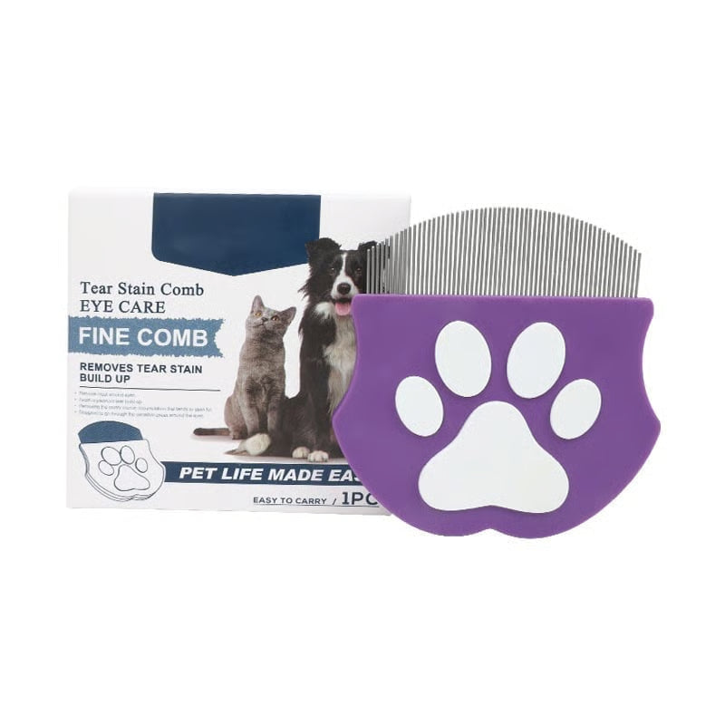 Pet Detangling & Flea Comb- Gentle, Safe, and Stress-Free!